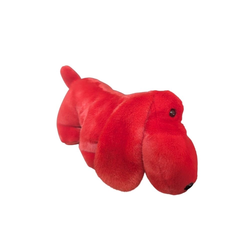 Ty Beanie Buddy Rover Red Dog Plush 1998 Large Beanie Baby Collection 12 Inch